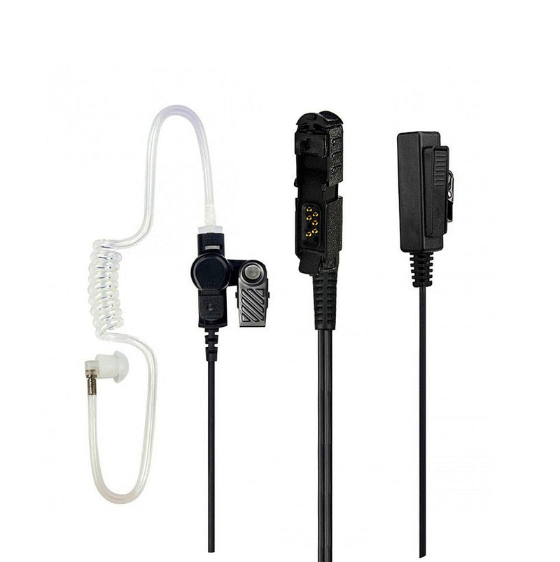 [Australia - AusPower] - abcGoodefg 2-Wire Two-Way Radio Surveillance Earpiece Kit for Motorola with one Pair Earmold Earbud Xpr3300 Xpr3500 XIR P6620 XIR P6600 E8600 E8608 Mototrbo 
