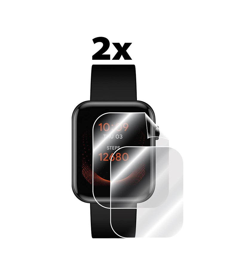 [Australia - AusPower] - IPG for TicWatch GTH Smartwatch Screen Protector (2 Units) Invisible Ultra HD Clear Film Anti Scratch Guard-Smooth/Self-Healing/Bubble -Free for GTH 