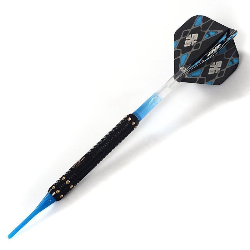 [Australia - AusPower] - CUESOUL Soft Tip Darts Set Plastic Tip with Dart Case 16g-Brass 