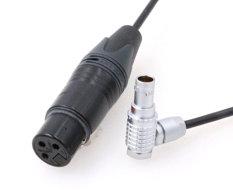 [Australia - AusPower] - ZBLZGP 3 Pin XLR Female to Right Angle 0B 6 Pin Male Audio Cable for ARRI Alexa Mini LF Camera 