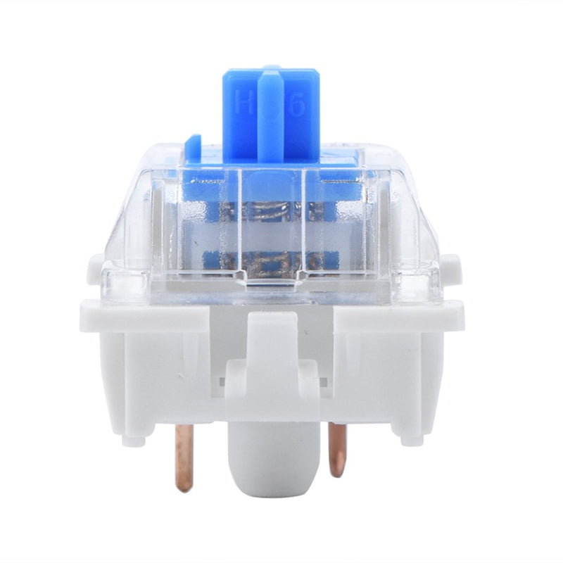 [Australia - AusPower] - Eboxer 10 PCs Replacement Keyboard Switch Mechanical Key Switch Plate Mounted Blue Switch, Unique Tactile Feelings, for NewGiant RGB Series 