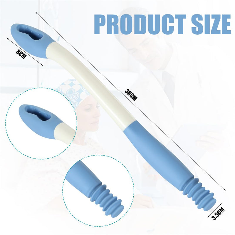 [Australia - AusPower] - Toilet Aids for Wiping, Long Reach Butt Wiper Helper Wand 15" Toilet Aid Tools Comfort Bottom Buddy Wiping Aid for Senoir Pregnant After Surgery Overweight People 