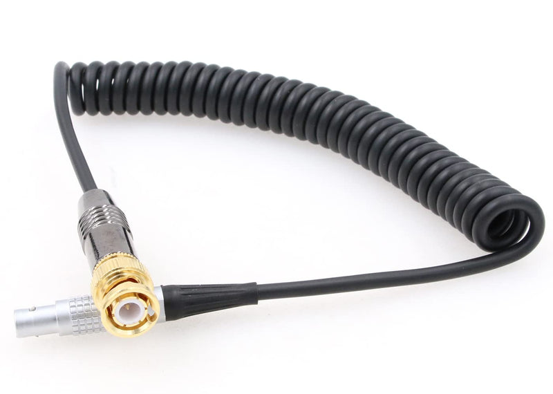 [Australia - AusPower] - ZBLZGP Timecode Sync Cable| BNC to 5 Pin SMPTE Timecode Cable for ARRI Alexa Mini/XT Camera| Sound Devices ZAXCOM coiled cable 