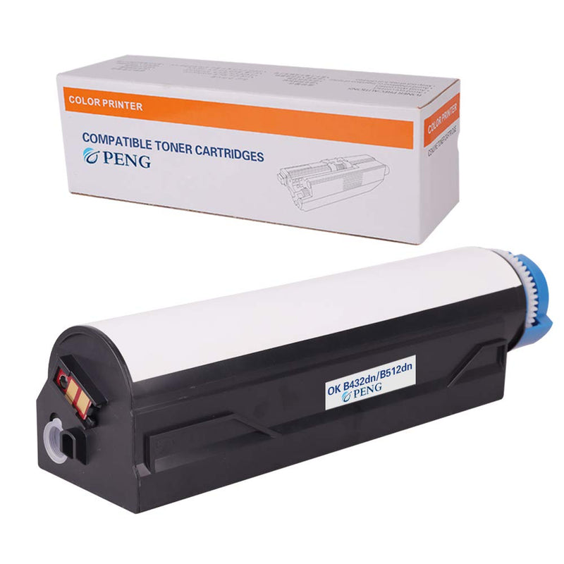 [Australia - AusPower] - Kuncheng Compatible for OKI OKIDATE B412 B432 Toner Cartridges Replacement for 45807105 412dn B432dn B512dn MB472dnw MB492dn MB562dnw Printers 7000 Pages 7K B(1-Pack Black) 