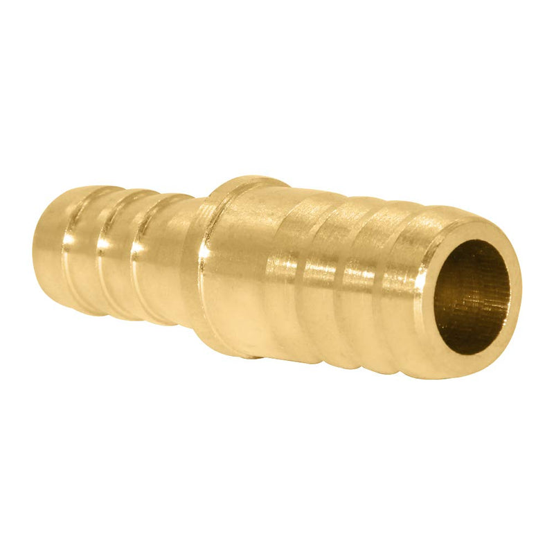 [Australia - AusPower] - Beduan Brass Hose Barb Reducer, 5/16" to 1/4" Barb Hose ID, Reducing Barb Brabed Fitting Splicer Mender Union Air Water Fuel 4Pcs 5/16-1/4 