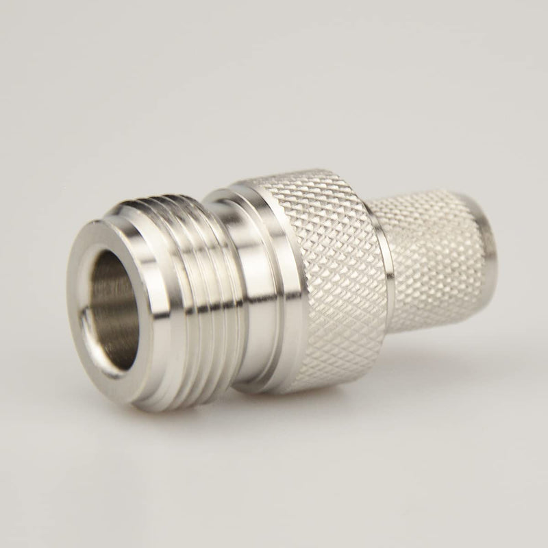[Australia - AusPower] - Pack of 5 N Female Jack Crimp Connector for LMR400 Belden 9913 RG8 Cable 50 Ohm Low Loss RF Coaxial Cable (N Female Crimp lmr400) 