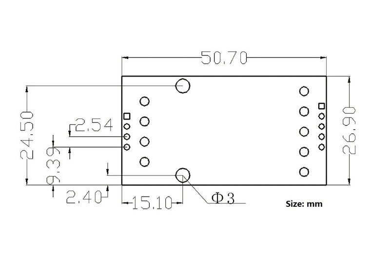 [Australia - AusPower] - NOYITO RS422 to TTL UART MCU Serial Port Signal Mutual Conversion Module with Over-Voltage Over-Current Protection (5V) 5V 