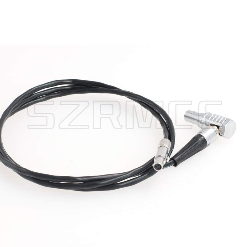 [Australia - AusPower] - SZRMCC 0B 2 Pin Male to 3 Pin Female Power Cable for ARRI Camera to Odyssey7Q 7Q+ 7 Monitor (Right Angle) Right Angle 