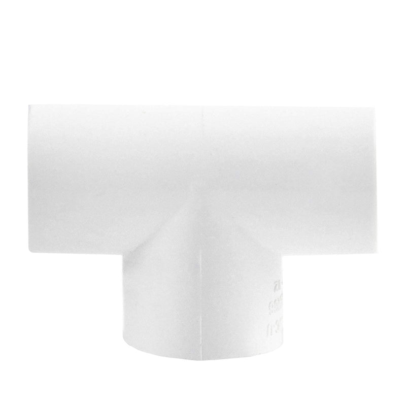 [Australia - AusPower] - FangKingNo 10pcs 1" 3-WayTee PVC fittings Pipe Fitting Coupling Adapter(Socket x Socket x Socket) Schedule 40 PVC Easy to Install and High Tensile for Home or Industrial Use-10pack （1 Inch) 10 1 Inch 