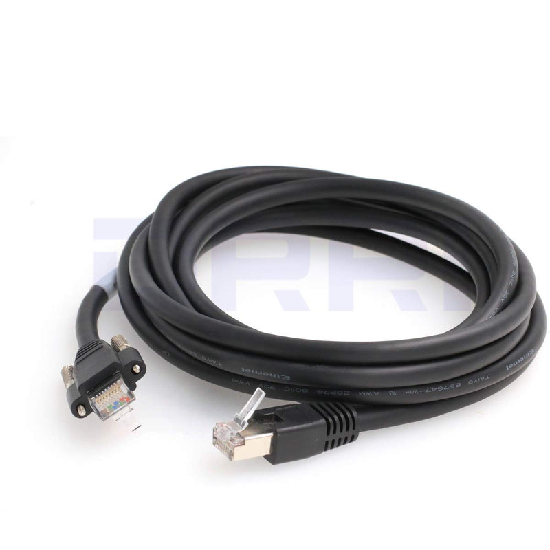 [Australia - AusPower] - DRRI GigE Cat 6 S/STP DrC with RJ-45 Horizontal Locking Screws Data Cable for Basler Cameras 