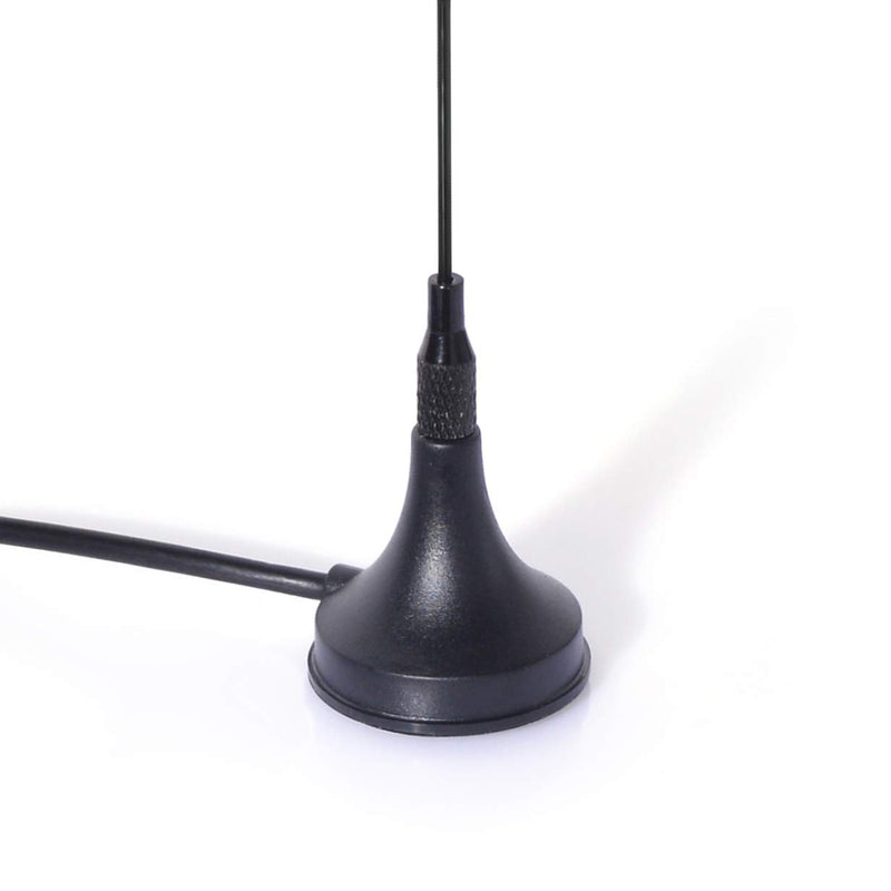 [Australia - AusPower] - Bingfu Dual Band VHF UHF 136-174MHz 400-470MHz Ham Radio Antenna Handheld Two Way Radio Magnetic Base SMA Male Antenna for Ham Radio Walkie Talkie Icom Yaesu Vertex Standard Horizon Marine VHF Radio 