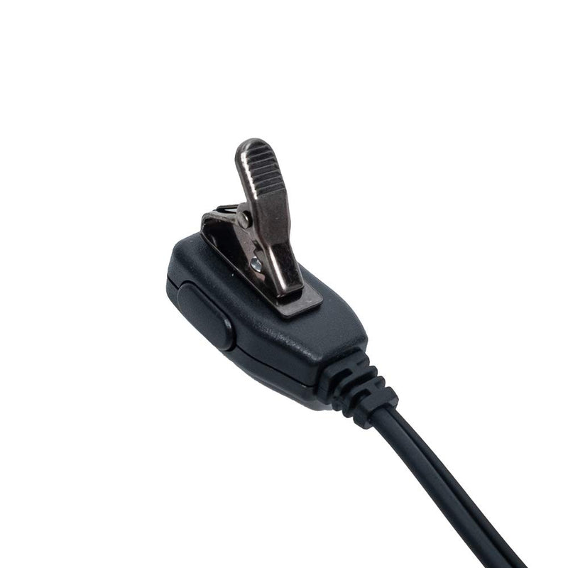 [Australia - AusPower] - Klykon CLS 1410 Earpiece,G Shape Earpiece Headset with Mic Ptt Compatible with Motorola Cls1110 Cp200 Cls1410 Cp185 Cp200d Rdm2070d Walkie Talkie 2 Way Radio 2 Pin 