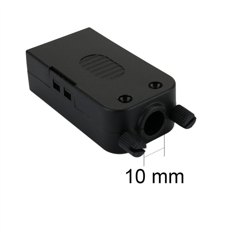 [Australia - AusPower] - Twinkle Bay D-SUB DB15 Male 15Pin Jack Port to Terminal Breakout Board Connector 3Row Plug, DR15 VGA Male with Case 