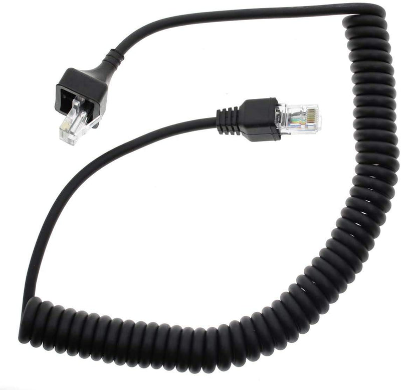 [Australia - AusPower] - 8 Pin RJ-45 Microphone Cable Mic Cord Replacement for Kenwood Mobile Radio AMM300-K30 KMC-30 KMC-32 KMC-35 TK-7100 TK-760 TK-768 TK-762G TK-780G M-261A TM-271A /471A/281/481A TK-8108/868G TK-8100 