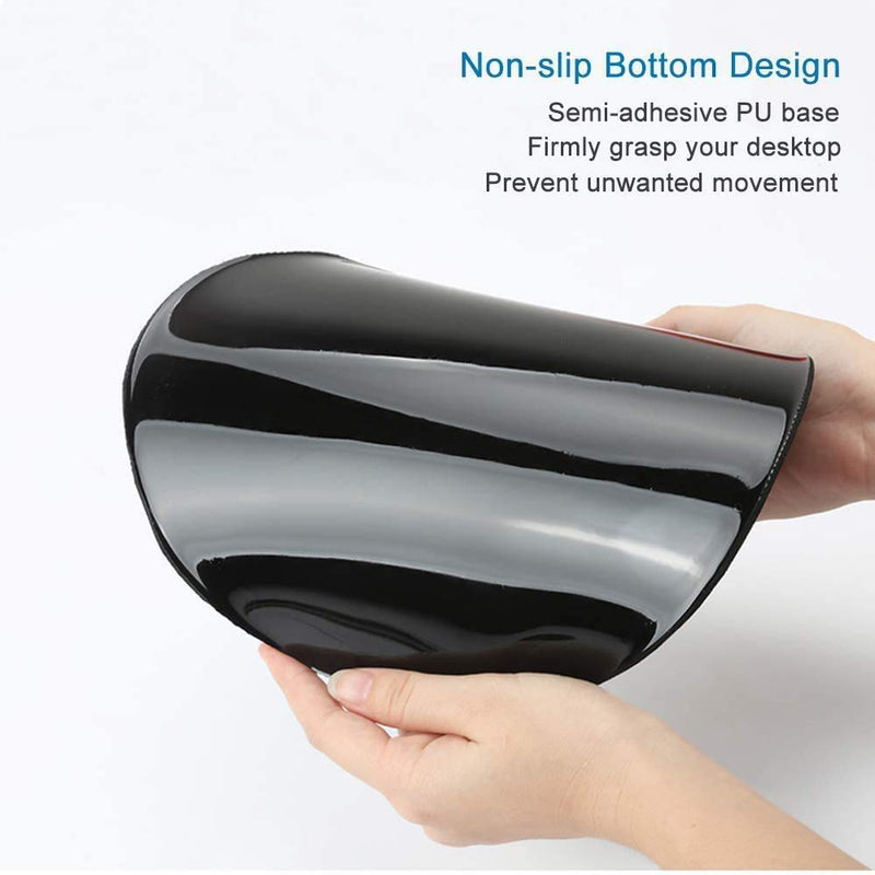 [Australia - AusPower] - Mouse Pad with Wrist Support, Non Slip Mousepad Wrist Rest for Office, Computer, Laptop & Mac- Durable & Comfortable & Lightweight Ergonomic Support Mouse Mat (Pretty Marble-Wrist-5) Pretty Marble-Wrist-5 