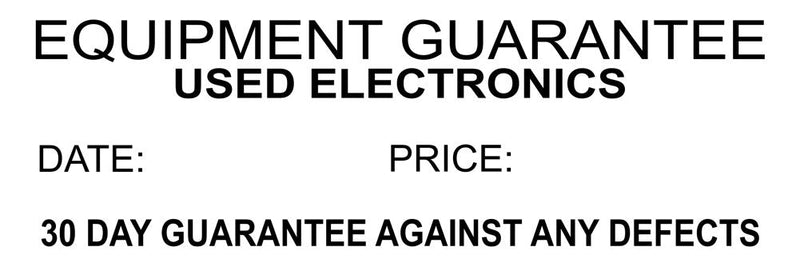 [Australia - AusPower] - "USED ELECTRONICS" In-Store Use White Display Labels 1/2" x 1-1/2" - 1 Roll, 500 Labels #MSLW12UE (Retail Store Stickers) 