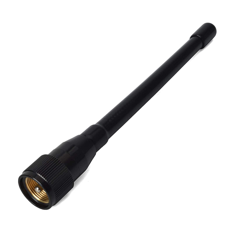 [Australia - AusPower] - UAYESOK VHF Marine Stubby Base Antenna PL259 Connector Boat Antenna for Cobra Icom Uniden Standard Horizon Marine Radio VHF Ham Radio W/16.4ft RG-58 coaxial Cable,L-Mount Bracket 