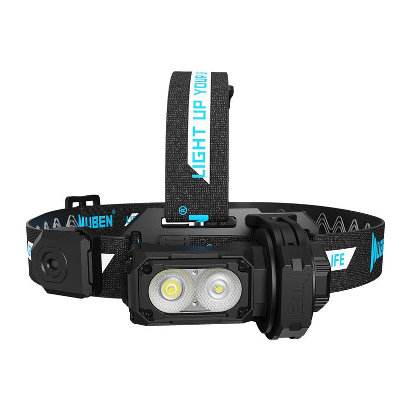 [Australia - AusPower] - WUBEN E7 Adjustable Headlamp Bracket, Black Headlamp Strap, LED Headlamp Hand Strap for Rechargeable Headlamp Flashlight Outdoor Tools for Outdoor Activities Camping, Hiking, Fishing, Walking, etc. Headlamp Strips 