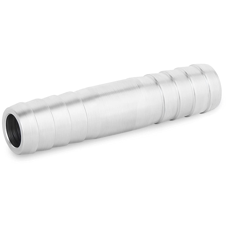 [Australia - AusPower] - TAISHER 2PCS 304 Stainless Steel Hose Barb Fittings 3/4 Inch to 3/4 Inch Barb Hose, Hose Barb Reducer Splicer Mender Union Air Water Fuel with 4PCS Hose Clamp 3/4" Barb x 3/4" Barb 2 