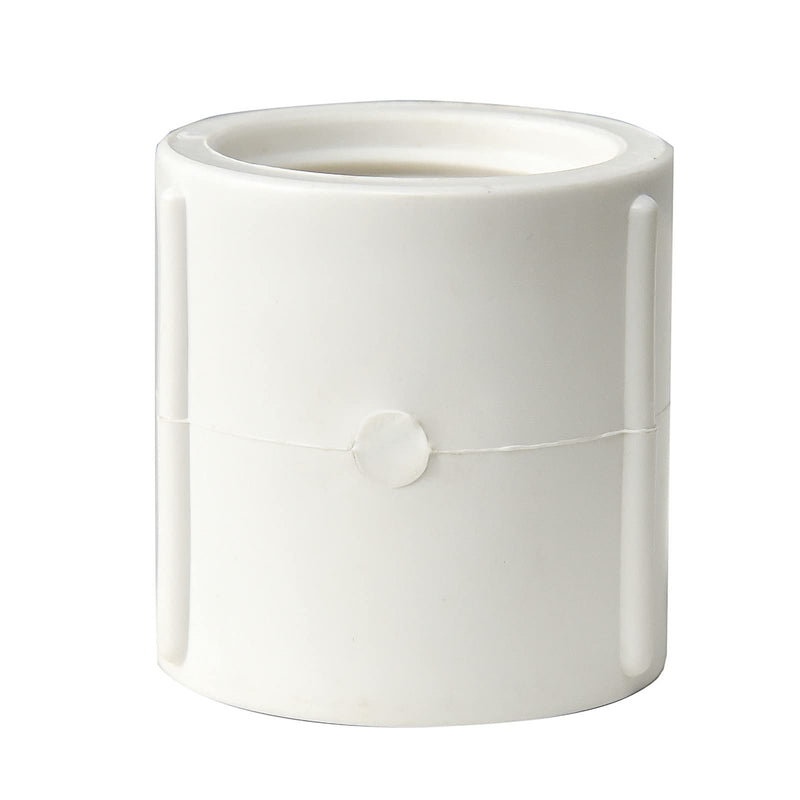 [Australia - AusPower] - FangKingNo 10pcs 0.5Inch female to female threaded PVC Fittings pipe fitting Female Coupling (Female x Female Pipe Thread) Coupler Connector White (1/2") 1/2 Inch 