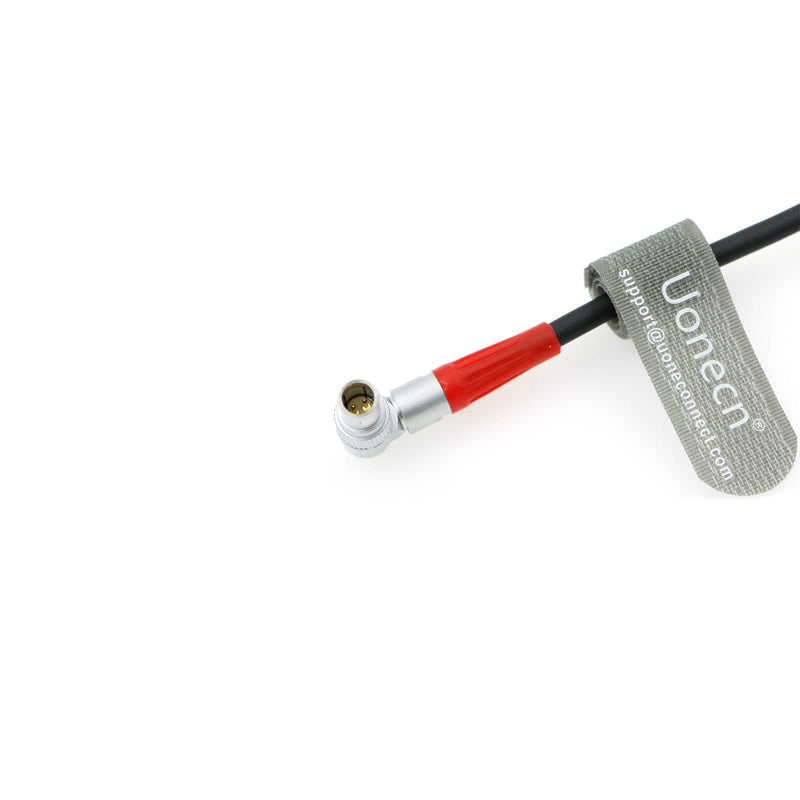[Australia - AusPower] - Uonecn for Anton Bauer Power Cable for Zacuto Gratical Eye Viewfinder D-Tap to Rotatable Right Angle 2-Pin Male Cord 