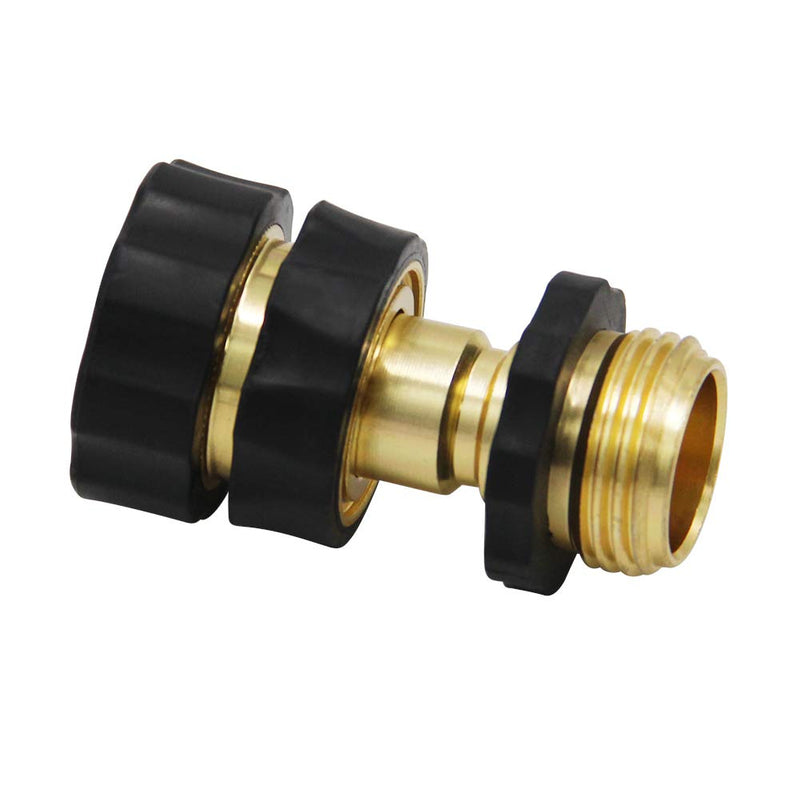 [Australia - AusPower] - Twinkle Star 3/4 Inch Garden Hose Fitting Quick Connector Male and Female Set, 4 Set 4 Sets 