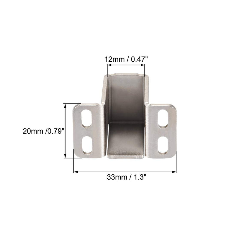 [Australia - AusPower] - uxcell 4pcs Electromagnetic Solenoid Lock Catch Latch Electirc Magnetic Lock Accessory for Cabinet Door Lock 