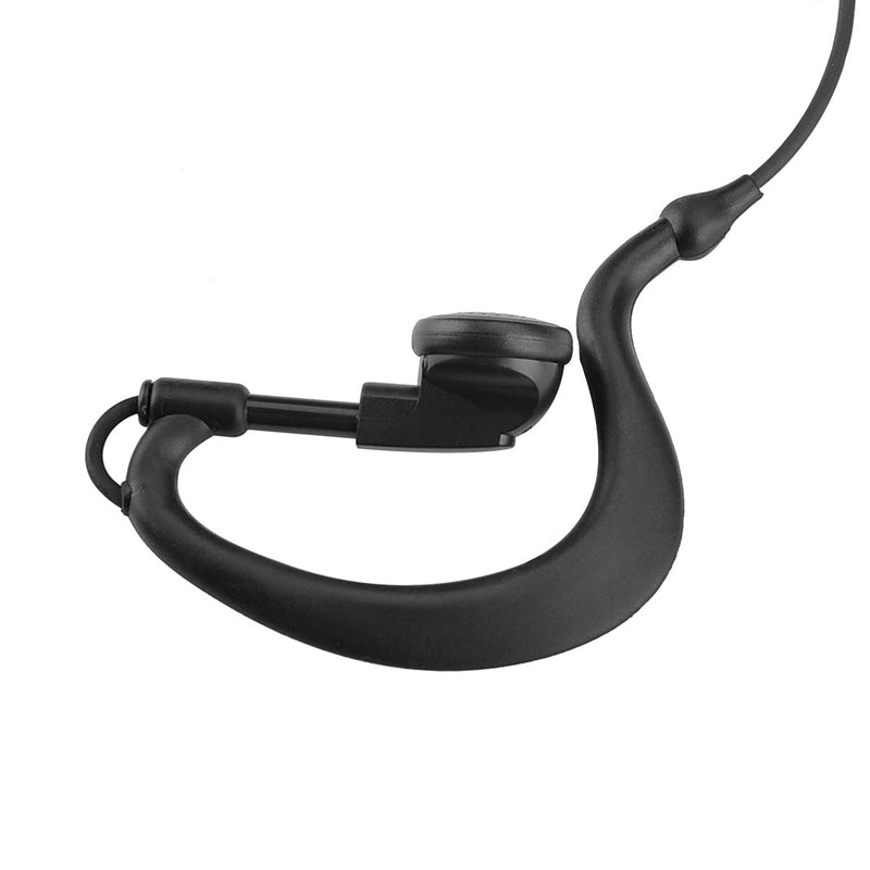 [Australia - AusPower] - Tk-3400u16p G Shape 2 Wire Earpiece Headset with Mic Compatible with 2 Pin Baofeng Walkie Talkie UV-82 UV5R - JEUYOEDE 