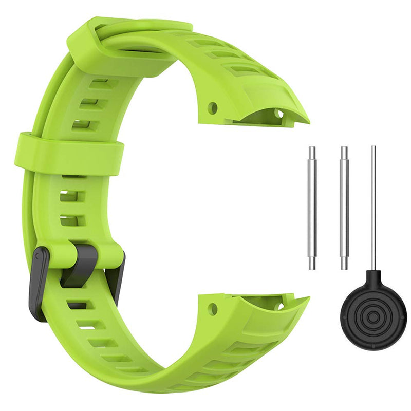 [Australia - AusPower] - QGHXO Band for Garmin Instinct, Soft Silicone Replacement Watch Band Strap for Garmin Instinct/Instinct Tide/Instinct Tactical/Instinct Solar/Instinct Esports (No Tracker) 5PCS Boys 