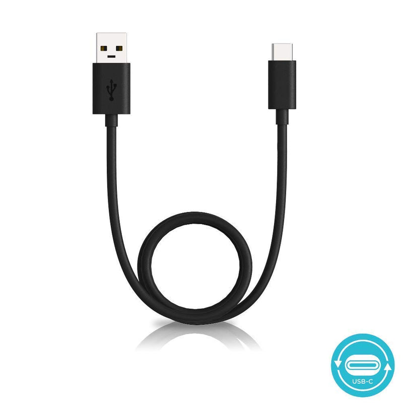 [Australia - AusPower] - [3.3ft Cable] Motorola Essentials SKN6473A USB-A 2.0 to USB-C (Type C) Data/Charging Cable- OEM for Moto X4, Z, Z2, Z3, Z4, G7, G7 Play, G7 Plus, G6, G6 Plus [Not for G6 Play] - Single (Retail Pack) 3.3 ft (1 m) 1-Pack 