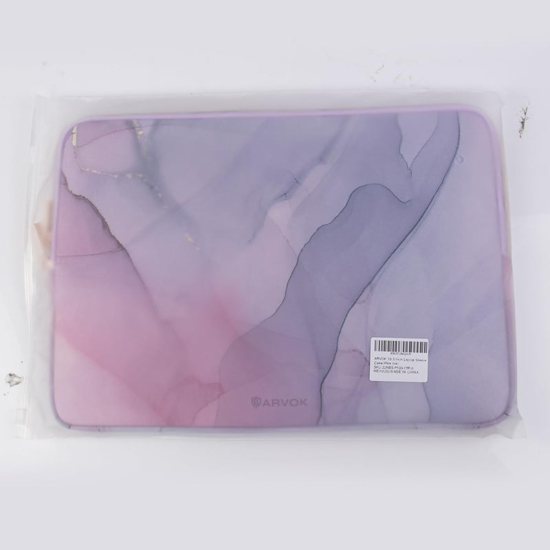 [Australia - AusPower] - ARVOK 15 15.6 16 inch Laptop Sleeve for MacBook Pro 15 inch/MacBook Pro 16 inch Water-Resistant Laptop Case Notebook Computer/Tablet Pouch Cover for HP/Dell/Lenovo/Asus/Acer/Samsung with Extra Bag 15-15.6 inch Pink Ink Painting 