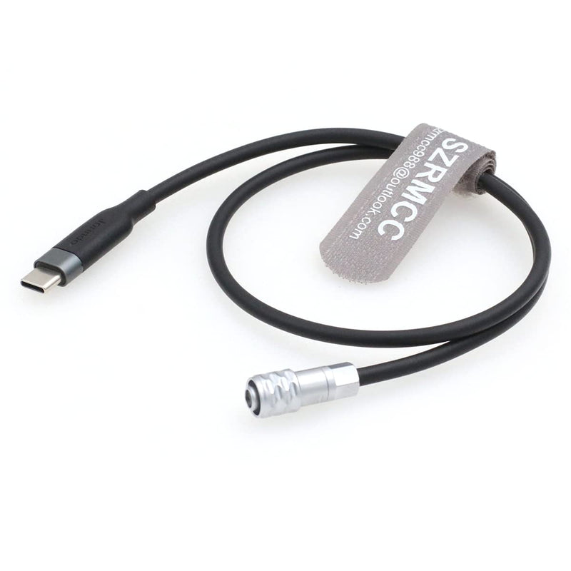 [Australia - AusPower] - SZRMCC USB Type-C to Weipu SF610 2 Pin PD Trigger Power Cable for BMPCC Blackmagic Pocket Cinema Camera 4K 6k 