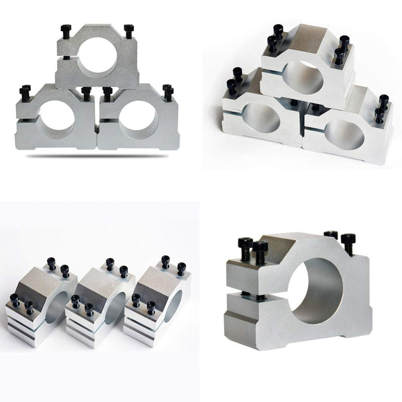 [Australia - AusPower] - ULTECHNOVO Spindle Fixed Seat Engraving Machine Spindle Fixture Motor Holder Aluminum Mount Bracket 