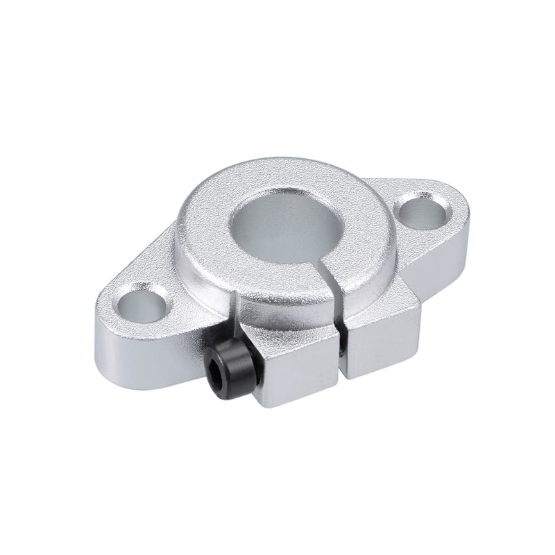 [Australia - AusPower] - uxcell 12mm Shaft Support SHF12 Flange Mount Linear Motion Slide Rail Guide Blocks for CNC 3D Printer (Pack of 2) 