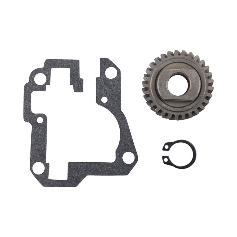 [Australia - AusPower] - 9706529 W11086780 Gear - by Huthbrother, Compatible with 5 & 6 QT WP9706529 9703543 Replacement Gear Parts, With 9709511 Gaskets And 1.8 Oz Grease & 9703680 Circlip 