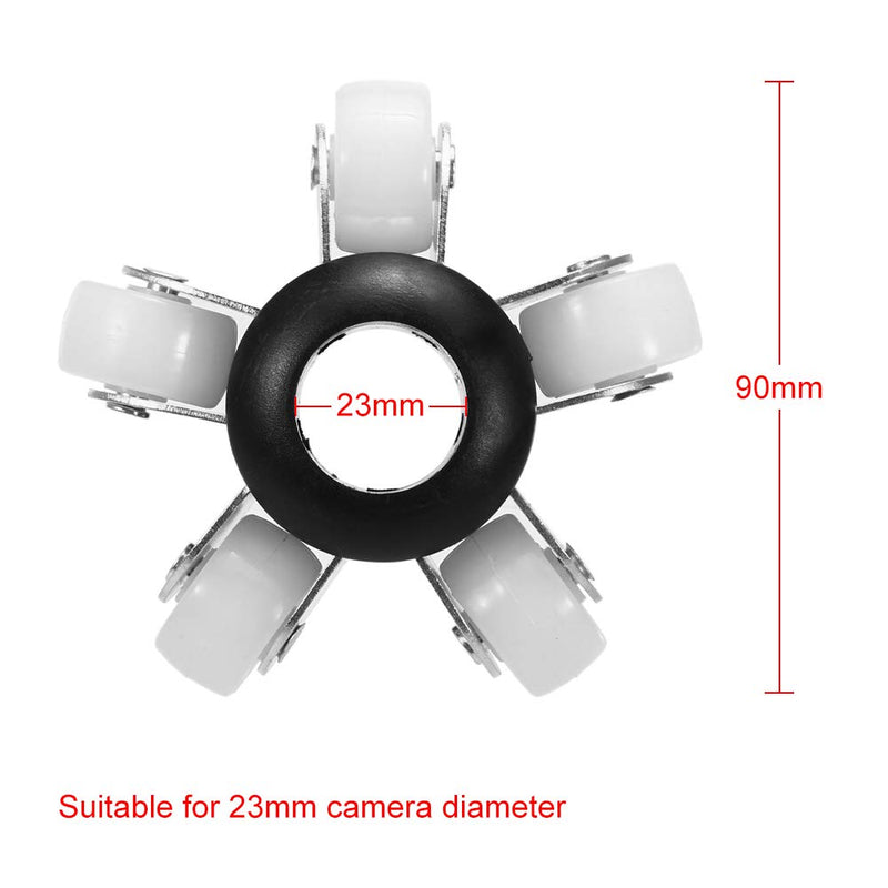 [Australia - AusPower] - Lixada 90mm Guide Wheels Protective Cover for 23mm Pipe Sewer Pipeline Inspection Camera 
