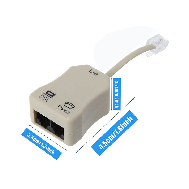 [Australia - AusPower] - in-line DSL Splitter Filter for Removing Noise and Other Problems from DSL Related Telephone Lines 