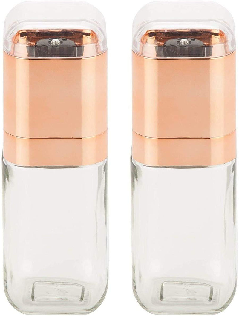 [Australia - AusPower] - Honey-Can-Do 2-Piece Spice Mill Set, Rose Gold 