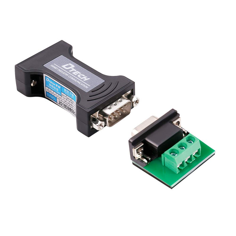 [Australia - AusPower] - DTECH RS232 to TTL Converter 5V Serial Adapter RS-232 Female to TTL Male Port with DB9 Breakout Connector Terminal Board 3 Pin RXD TXD GND for Data Communication 