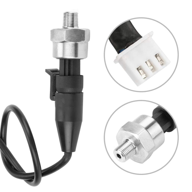 [Australia - AusPower] - Pressure Transducer Sender Sensor for Oil Fuel Air Water, 1/8"NPT Thread Stainless Steel Pressure Sensor(150PSI) 