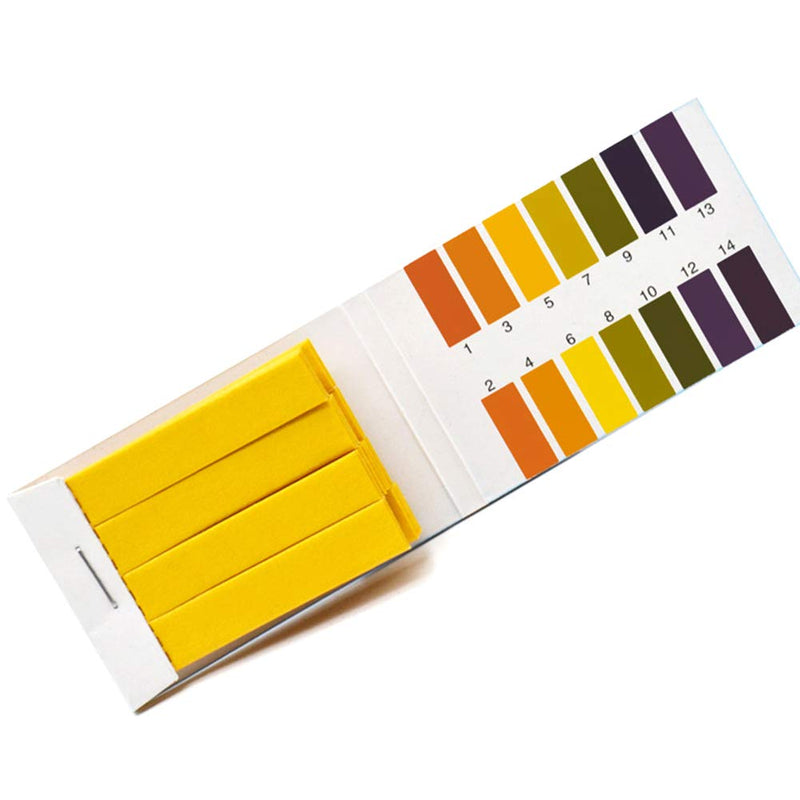 [Australia - AusPower] - WooAwesome Litmus pH Test Strips, Universal Application pH 1-14 Test Paper, 80 Testing Strips 