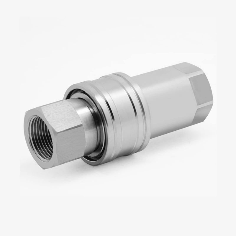 [Australia - AusPower] - Hydraulic Quick Connect Coupler 1/4" NPT,CEKER ISO 7241-A Tractor Couplers Hydraulic Coupling ISO 7241-A 1/4 NPT 