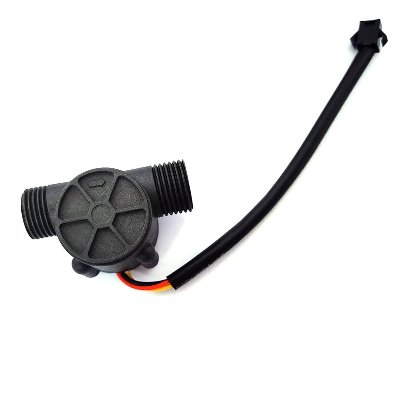 [Australia - AusPower] - Kiro&Seeu 1/2" Water Flow Hall Sensor Control Switch Fluid Flow Meter Flowmeter Counter 1-30L/min 