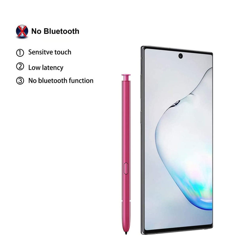 [Australia - AusPower] - Afeax Stylus Touch S Pen for Galaxy Note 10/ Note 10 Plus Note 10+ 5G Stylus Touch S Pen Without Bluetooth (Pink) Note 10 Pink 
