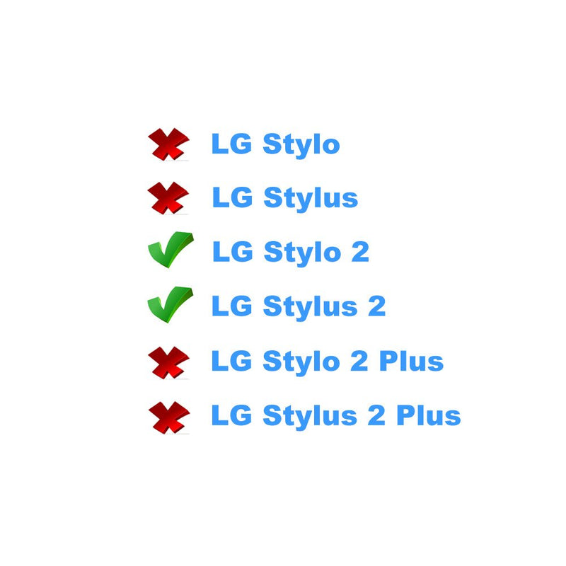 [Australia - AusPower] - EMiEN Touch Stylus Pen Replacement Part for LG G Stylo 2 (G Stylus 2) LS775 K520 K540 F720L (Gray) Gray 
