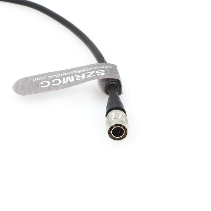 [Australia - AusPower] - SZRMCC Hirose 4 Pin Male to 0B 4 Pin Male Power Cable for Sony F5 F55 ARRI Amira Camera to Teradek Cube 