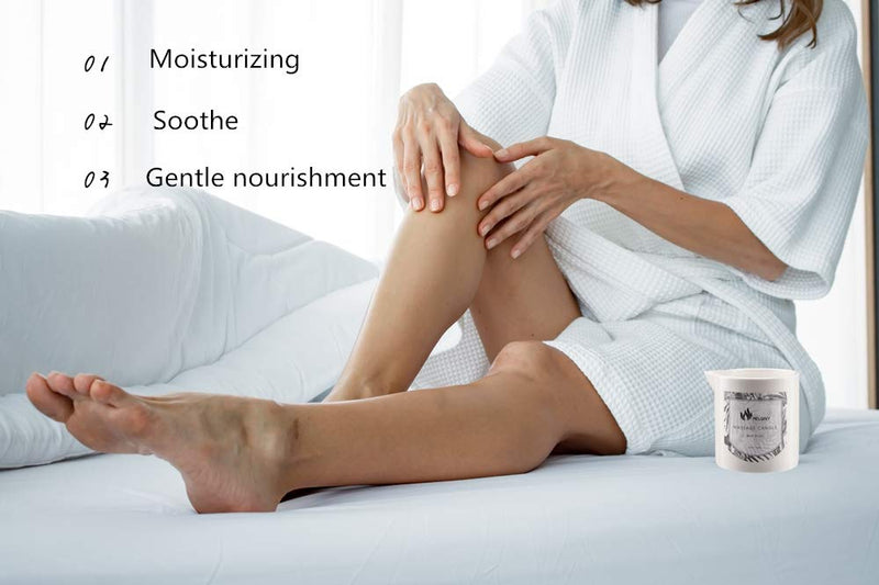 [Australia - AusPower] - MELONY Massage Oil Candle, Moisturizing, Body Oil Candle, Natural Soybeans, 8.1 oz, Amber Vanilla 