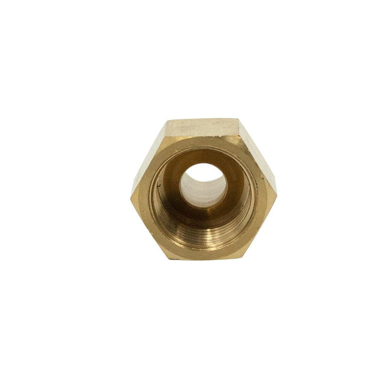[Australia - AusPower] - Legines Brass Inverted Flare Fitting,Brake Line Adapter, Male Connector, 5/16" Tube OD x 1/8" NPT Male, Pack of 2 