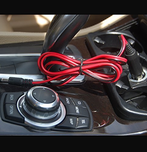 [Australia - AusPower] - 12V-24V DC Car Charger Auto Power Supply Cable - DC 5.5mm x 2.1mm to Car Cigarette Lighter Male Plug Car Cigarette Lighter Cable 