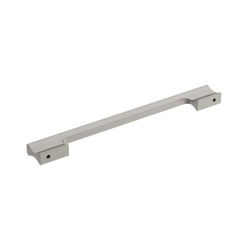 [Australia - AusPower] - Amerock | Cabinet Pull | Satin Nickel | 8-13/16 inch (224 mm) Center-to-Center | Status | 1 Pack | Drawer Pull | Cabinet Handle | Cabinet Hardware 8-13/16 in. Center-to-Center 